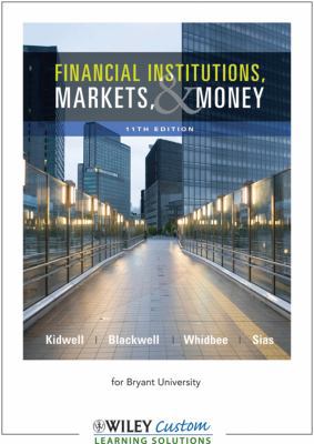 Financial Institutions, Markets, & Money 1118327268 Book Cover