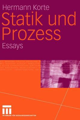 Statik Und Prozess: Essays [German] 3531146688 Book Cover