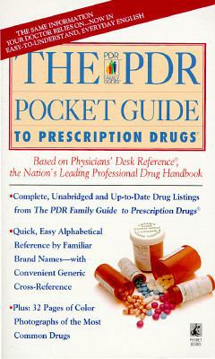 The PDR Pocket Guide to Prescription Drugs 0671525204 Book Cover