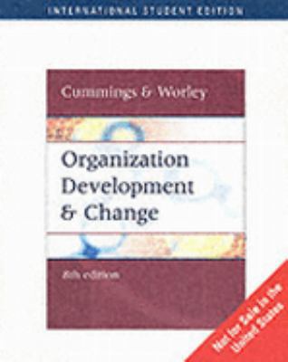 Organization Development and Change 0324225105 Book Cover