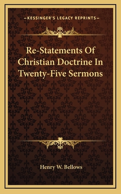 Re-Statements of Christian Doctrine in Twenty-F... 1163458228 Book Cover