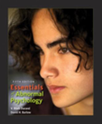 Essentials of Abnormal Psychology [With CDROM] 0495599824 Book Cover