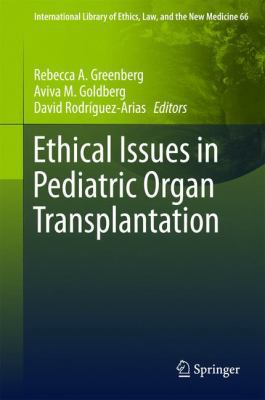 Ethical Issues in Pediatric Organ Transplantation 3319291831 Book Cover