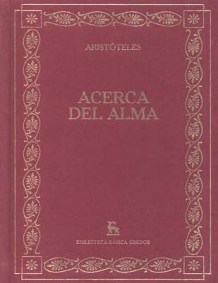 Acerca del Alma [Spanish] 1530320372 Book Cover