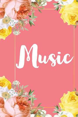 Music: A Pretty Flower One Subject Composition ... 1074823214 Book Cover