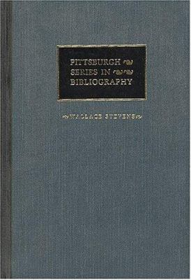 Wallace Stevens: A Descriptive Bibliography 0822932687 Book Cover