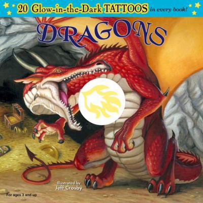 Dragons (Glow-In-The-Dark Tattoos) 0448424800 Book Cover