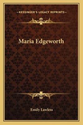 Maria Edgeworth 1163233617 Book Cover