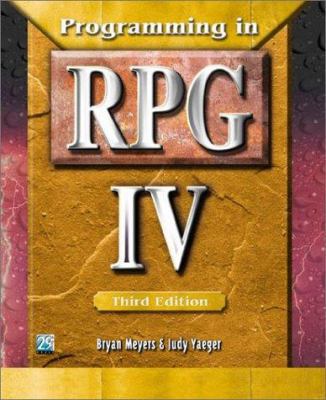 Programming in Rpg IV 1583040943 Book Cover