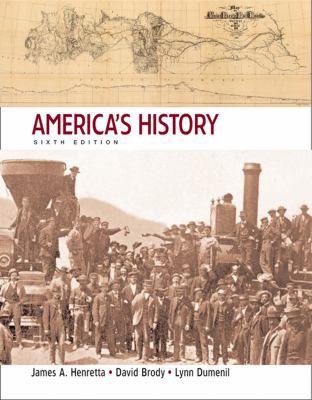 America's History 6th Edition 0312465483 Book Cover