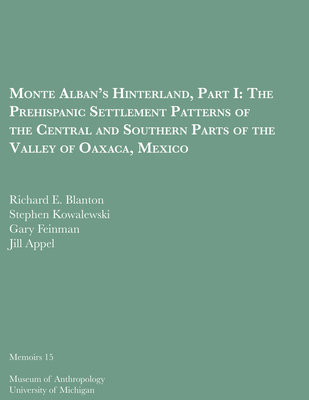 Monte Alban's Hinterland, Part I: The Prehispan... 0932206913 Book Cover