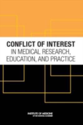 Conflict of Interest in Medical Research, Educa... 030913188X Book Cover