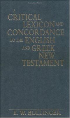 A Critical Lexicon and Concordance to the Engli... 0825420962 Book Cover