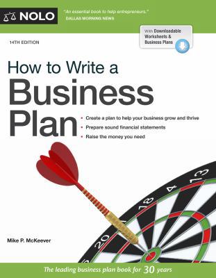 How to Write a Business Plan 1413325467 Book Cover