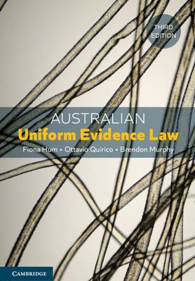 Australian Uniform Evidence Law 1009546309 Book Cover