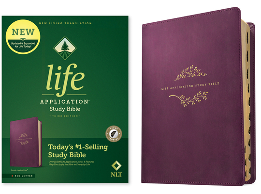 NLT Life Application Study Bible, Third Edition... 1496455215 Book Cover