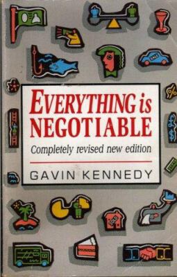 Everything Is Negotiable 0099980703 Book Cover