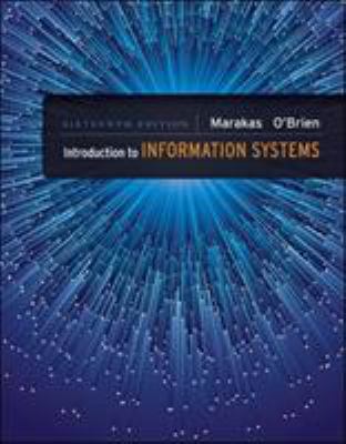 Introduction to Information Systems - Loose Leaf B007SMYIG0 Book Cover