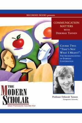 Communication Matters (The Modern Scholar) 1402547730 Book Cover