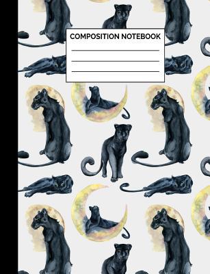 Composition Notebook: Boho Black Panther Patter... 1077724365 Book Cover