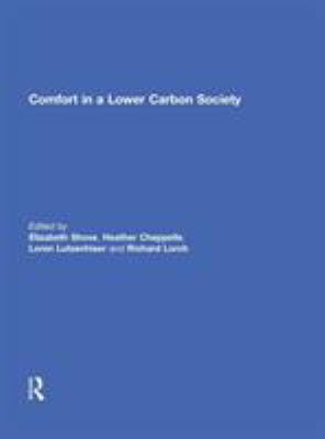 Comfort in a Lower Carbon Society 0415550890 Book Cover