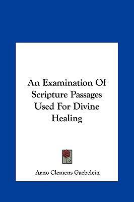 An Examination of Scripture Passages Used for D... 1161526102 Book Cover