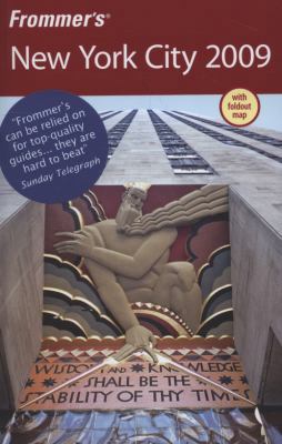 Frommer's New York City [With Foldout Map] 0470285621 Book Cover