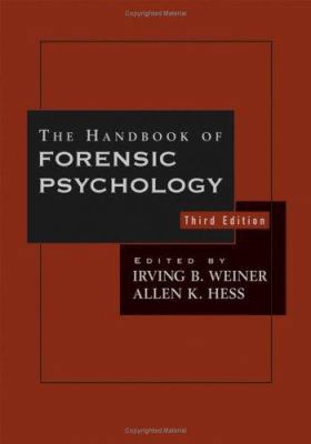 The Handbook of Forensic Psychology 0471692328 Book Cover