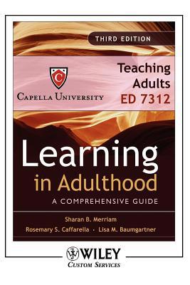 (Wcls)Learning in Adulthood 3e Capella 0470480017 Book Cover