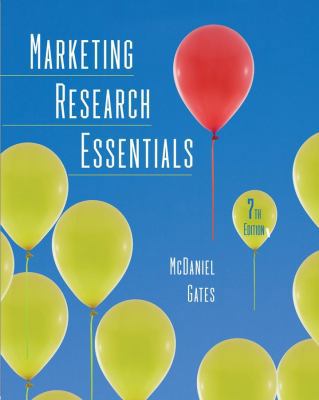 Marketing Research Essentials 0470169702 Book Cover