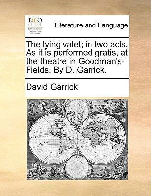 The Lying Valet; In Two Acts. as It Is Performe... 117064368X Book Cover
