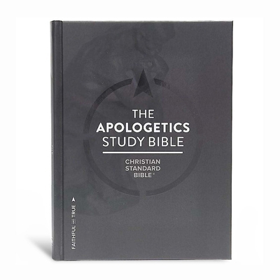 CSB Apologetics Study Bible, Hardcover: Black L... 1433644096 Book Cover