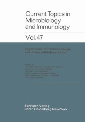 Current Topics in Microbiology and Immunology 364246162X Book Cover