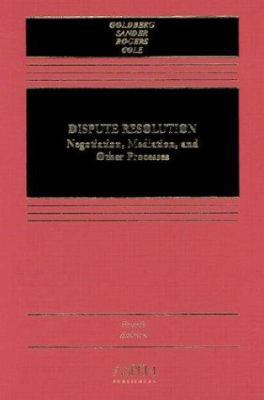 Dispute Resolution: Negotiation, Mediation, and... 0735529108 Book Cover