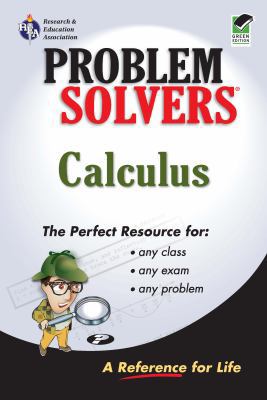 Calculus Problem Solver (Problem Solvers Soluti... 0878915052 Book Cover