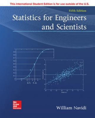 ISE STATISTICS FOR ENGINEERS AND SCIENTISTS (IS... 1260547884 Book Cover