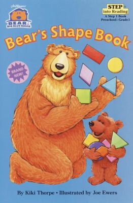 Bear in the Big Blue House: Bear's Shape Book (... 0375805141 Book Cover