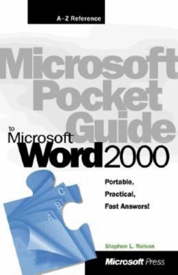 Microsoft Pocket Guide to Microsoft Word 2000 1572319739 Book Cover