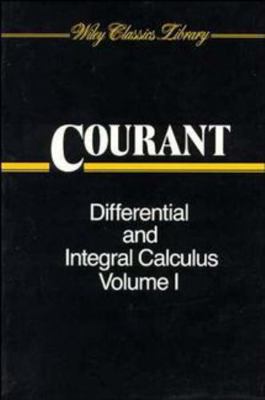 Differential and Integral Calculus, Volume 1 0471608424 Book Cover