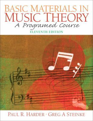 Basic Materials in Music Theory 0131931008 Book Cover