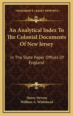 An Analytical Index to the Colonial Documents o... 1163558508 Book Cover