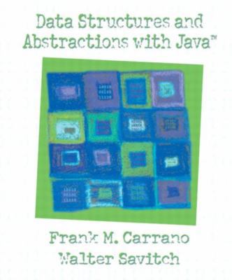 Data Structures and Abstractions with Java 0130174890 Book Cover