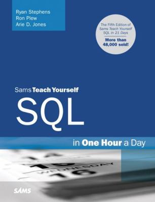 SQL in One Hour a Day 0672330253 Book Cover