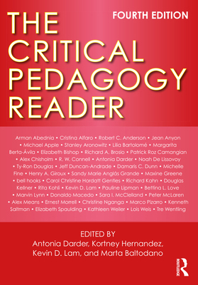 The Critical Pedagogy Reader 1032260130 Book Cover