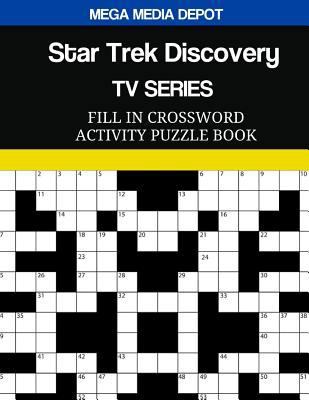 Paperback Star Trek Discovery TV Series Fill In Crossword Activity Puzzle Book