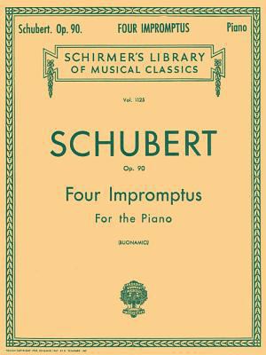 4 Impromptus, Op. 90: Schirmer Library of Class... 079355201X Book Cover