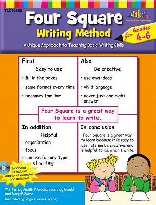 Four Square: Writing Method Grades 4-6 W/Enhanc... B00QFX6R58 Book Cover