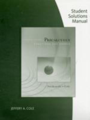 Student Solutions Manual for Swokowski/Cole’s P... 0495382876 Book Cover