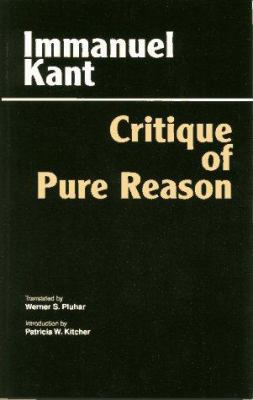 Critique of Pure Reason: Unified Edition (with ... 0872202585 Book Cover