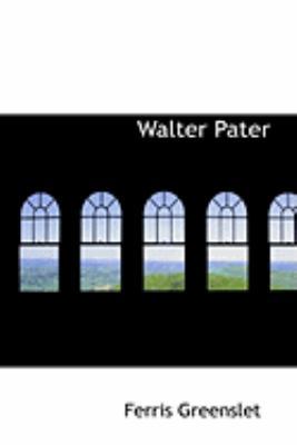 Walter Pater 0554935139 Book Cover